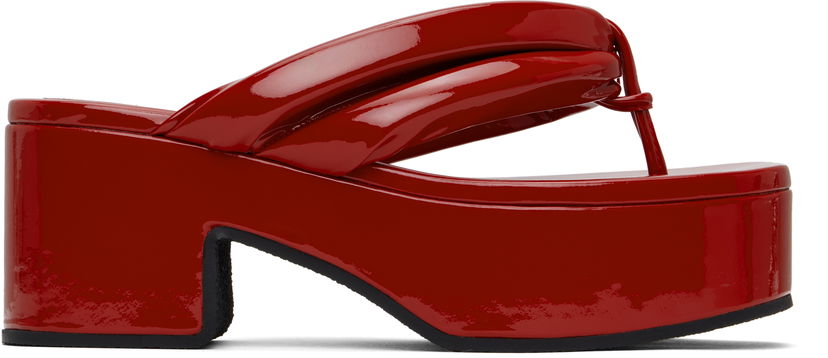 Mekko Dries Van Noten Dries Van Noten Platform Sandals Punainen | WS251-1544-189
