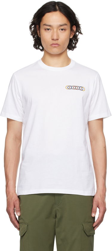 T-paita Paul Smith PS Paul Smith Overlapping Circles T-Shirt Valkoinen | M2R-011R-PP5084-01, 0