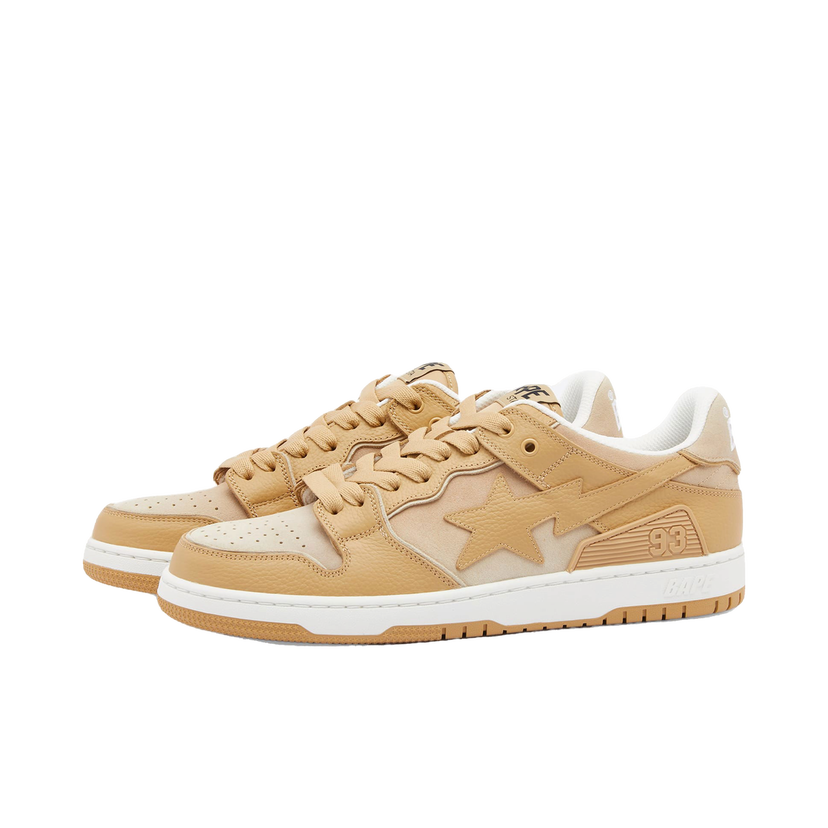 Tennarit ja kengät BAPE A Bathing Ape Men's Bape Sk8 Sta #4 Sneaker Beige Beige | 001FWJ801058I-BGE