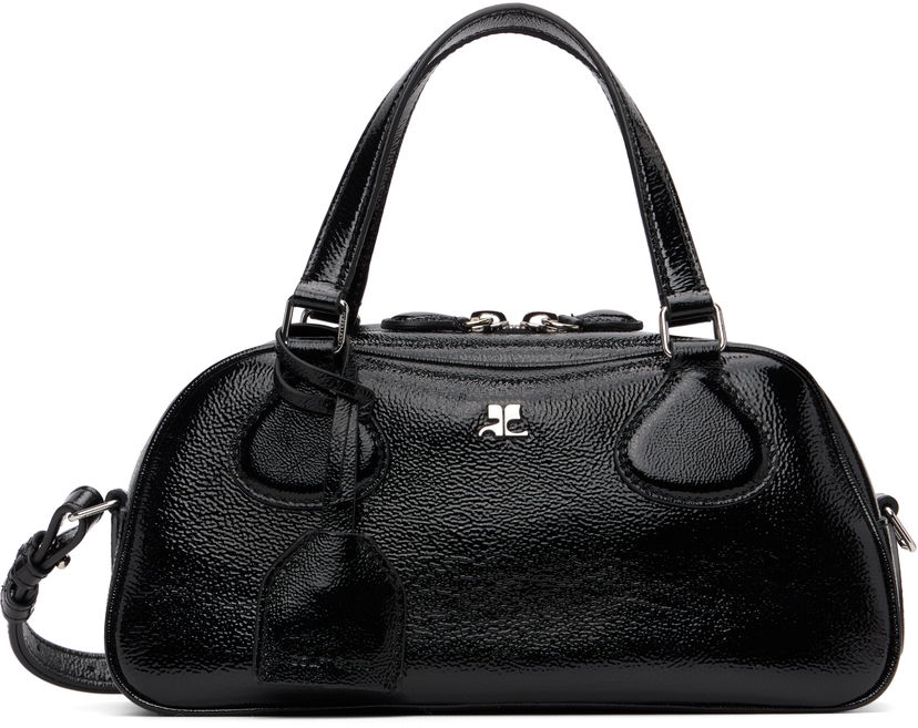 Käsilaukku Courrèges Courrèges Bowling Bag Musta | 325GSA167CR0043