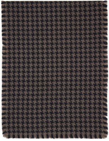 Huivi Acne Studios Houndstooth Scarf Harmaa | CA0264-, 1