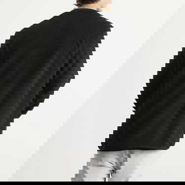 Huppari Snow Peak Thermo Control Fleece Crewneck Pullover with Zippered Pockets Musta | SW-25AU0050-BLK, 3