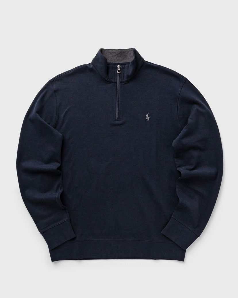 Huppari Polo by Ralph Lauren Men's Quarter-Zip Sweatshirt Tummansininen | 710812963003