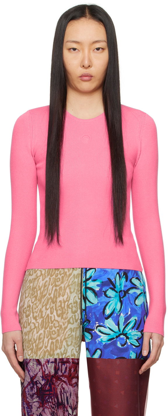 Villapaita Marine Serre Core Sweater Vaaleanpunainen | WTK014
