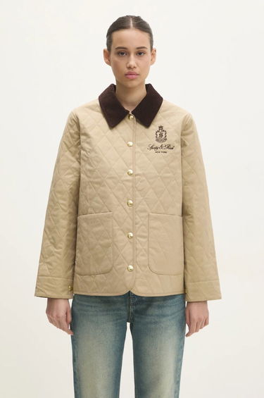 Takki Sporty & Rich Sporty & Rich Vendome Quilted Jacket Beige | OW008512205BE01, 0