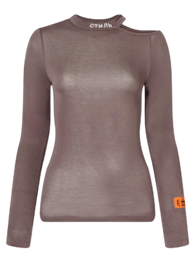T-paita HERON PRESTON CTNMB Top Ruskea | HWAB024F22JER0010901