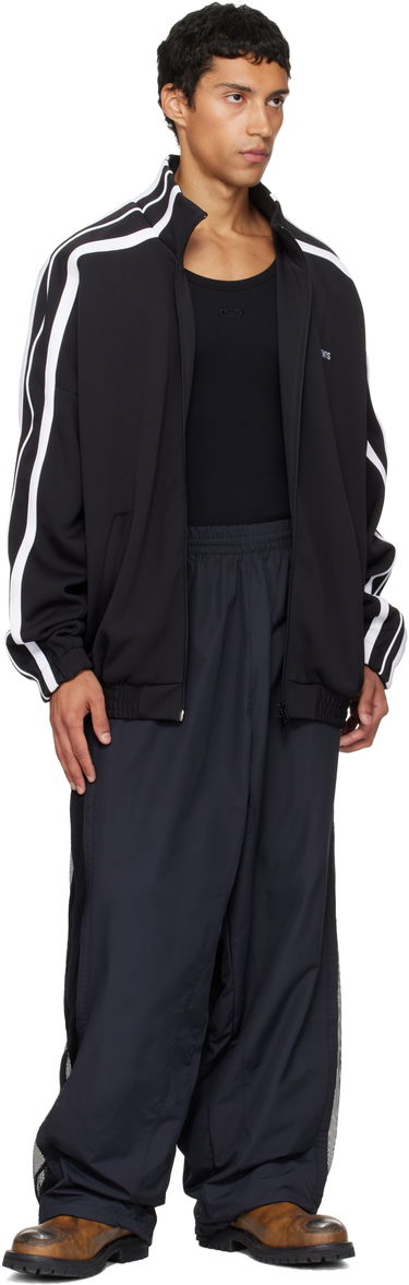 Verryttelyhousut VETEMENTS VETEMENTS Mesh Panel Track Pants Musta | UH76GP700B, 3