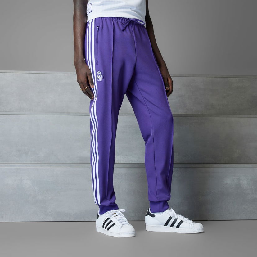 Verryttelyhousut adidas Performance Real Madrid Terrace Icons Track Pants Violetti | JF2579