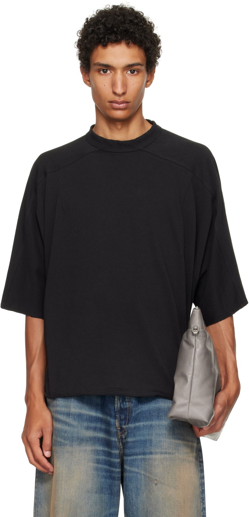 T-paita Entire Studios Entire Studios Heavy Dart T-Shirt Musta | ES2487SO
