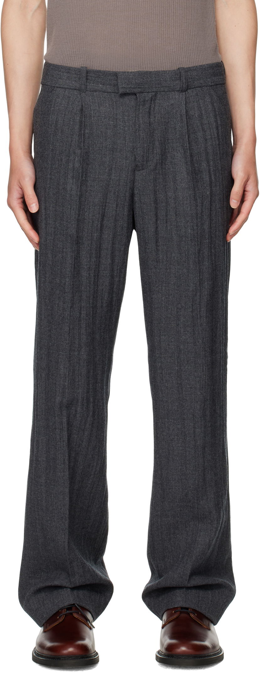Housut OUR LEGACY Slack Trousers Harmaa | M4254SSG