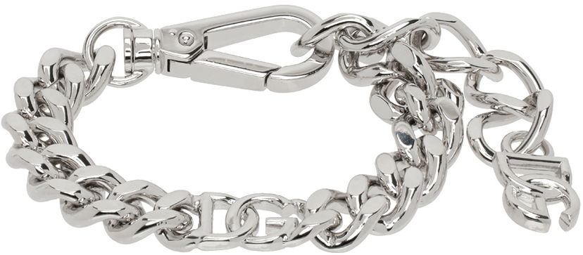 Rannerengas Dolce & Gabbana DG Logo Chain Bracelet Metallinen | WBQ5M1W1111