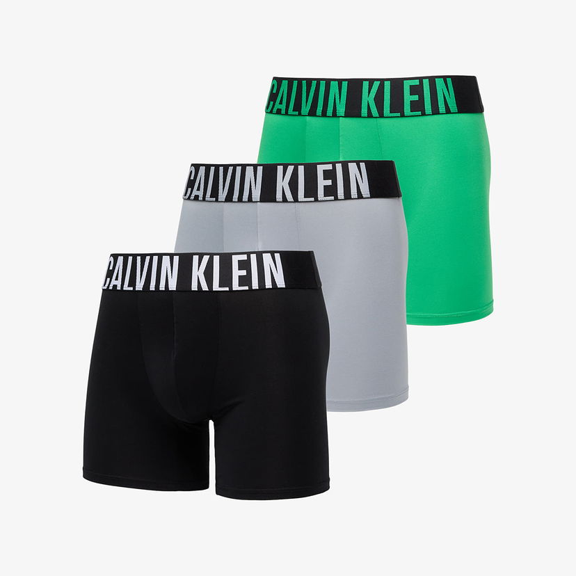 Nyrkkeilijät CALVIN KLEIN Calvin Klein Boxer Brief 3-Pack Musta | 000NB3612A VP6