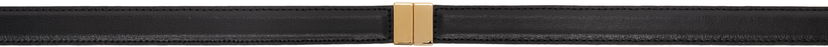 Vyöt TOTEME TOTEME Slide Clasp Belt Musta | 251-WAM0033-LE0025