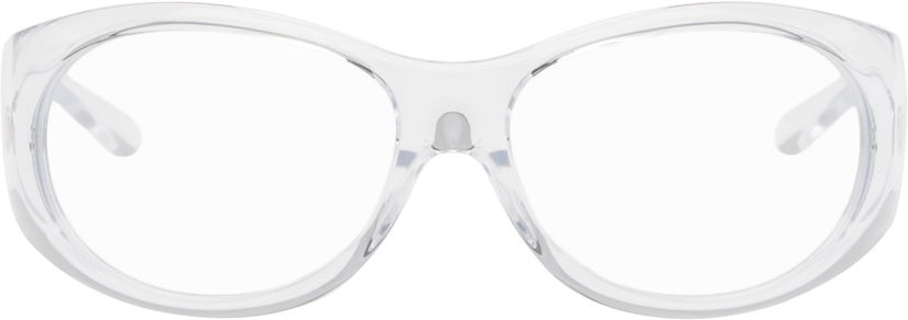 Aurinkolasit Courrèges Hybrid 01 Sunglasses Valkoinen | 223ALU009AC0006