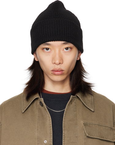 Pipo OUR LEGACY Our Legacy Knit Beanie Musta | A4258KB, 0