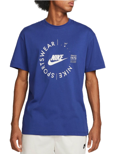 T-paita Nike Sportswear T-shirt Tummansininen | fd1182-455