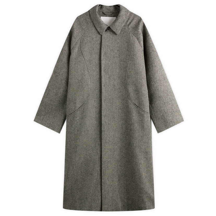 Takit sage NATION Takeshi Overcoat Harmaa | S028-BWH
