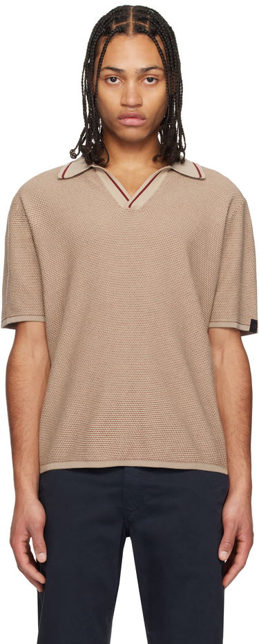 Poolopaita rag & bone Rag & Bone Harvey Jonny Collar Polo Beige | MBS24H041BC41, 0