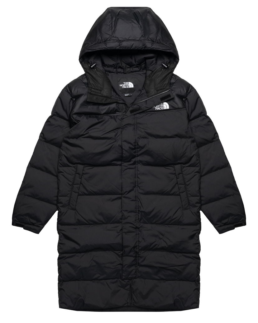 Parka The North Face NUPTSE Long Puffer Hooded Parka Musta | NF0A832JGOE1