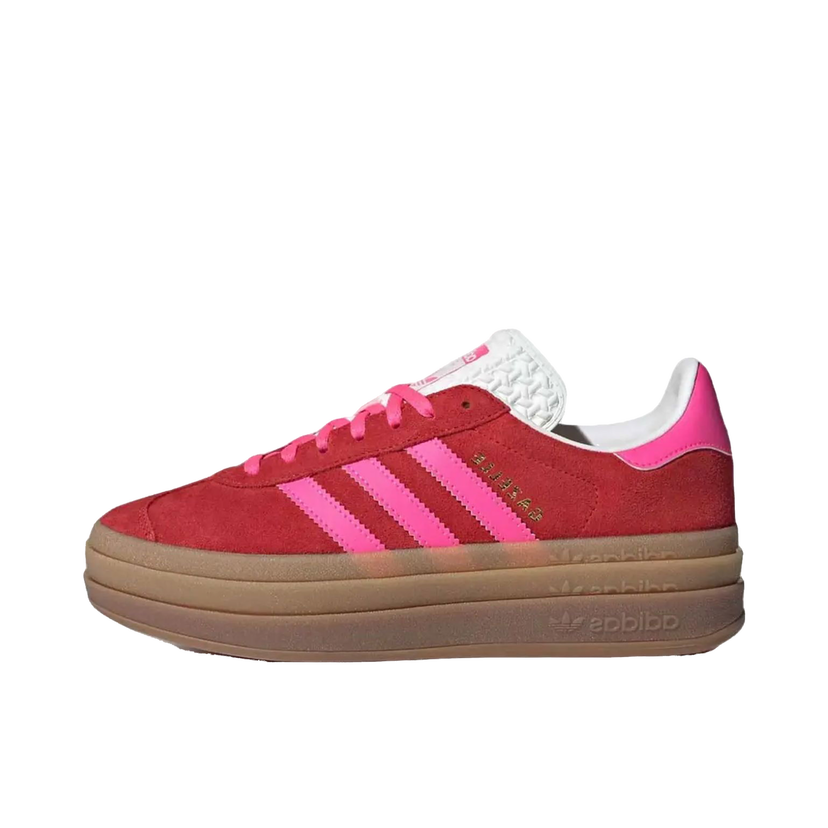 Tennarit ja kengät adidas Originals Gazelle Bold Collegiate Red Pink Punainen | IH7496