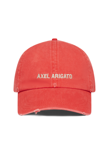 Korkki AXEL ARIGATO Axel Arigato Distressed Logo Cap Punainen | X0101014, 1