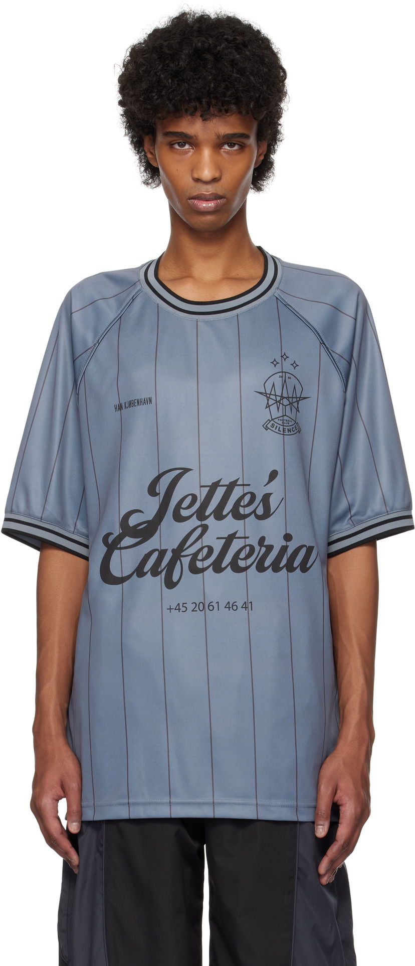 Jersey Han Kjøbenhavn Han Kjobenhavn Logo Football T-Shirt Sininen | M-134405