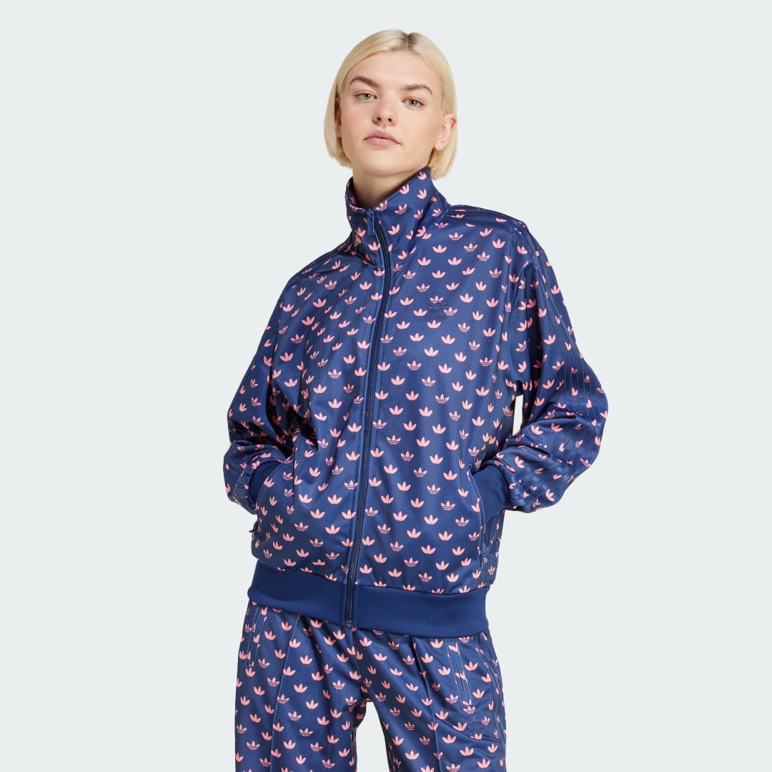 Verryttelypuku adidas Performance Adidas Originals Monogram Firebird Track Jacket Tummansininen | IY0325, 0