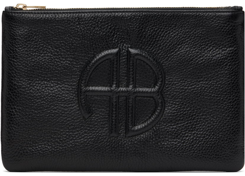 Lompakko Anine Bing Anine Bing Lili Leather Pouch Musta | A-13-10474-BLK29