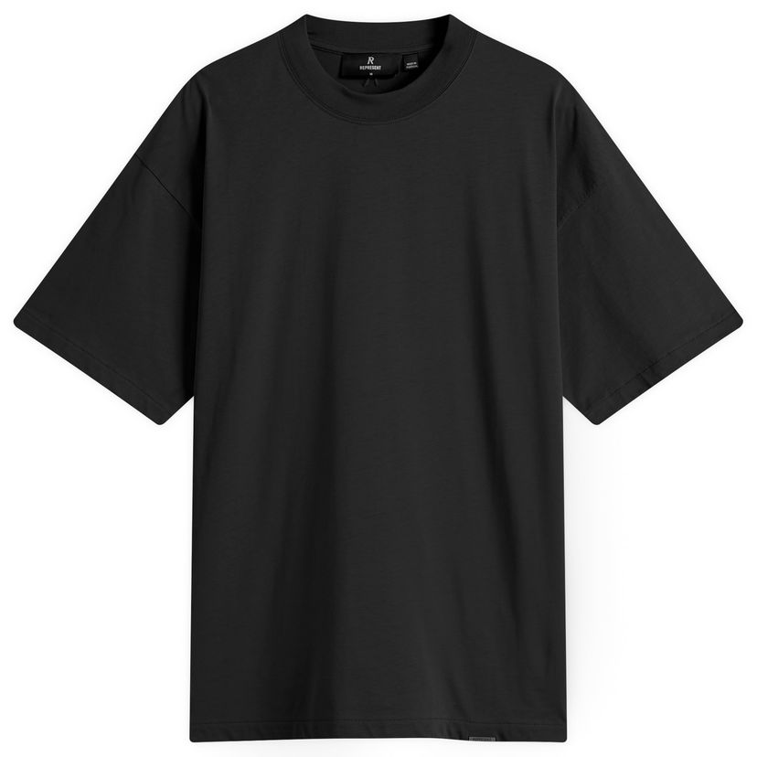 T-paita Represent Clo Initial Oversized T-Shirt, Size Large Musta | INM4742-001