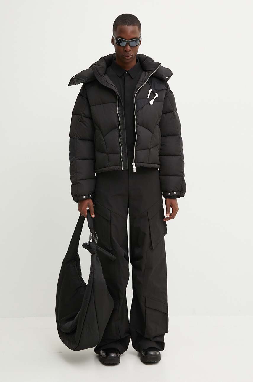 Puffer takki HELIOT EMIL Oversize Puffer Jacket Musta | HE.M.02.093, 1