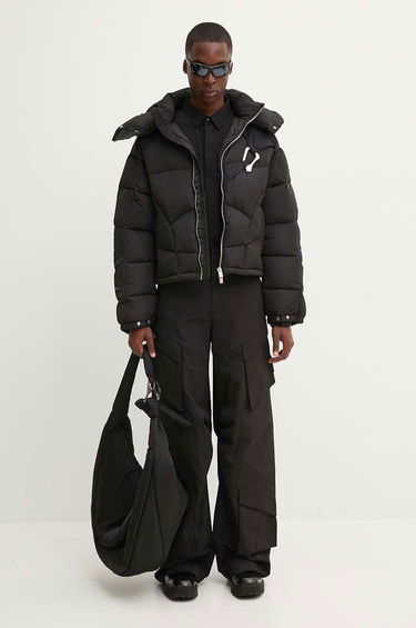 Puffer takki HELIOT EMIL Oversize Puffer Jacket Musta | HE.M.02.093, 1