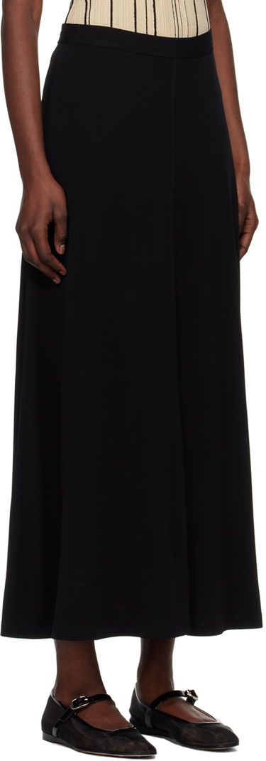 Hame TOTEME TOTEME Fluid Maxi Skirt Musta | 242-WRB1678-FB0162, 1
