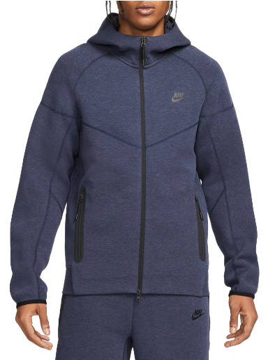 Huppari Nike Tech Fleece Windrunner Tummansininen | fb7921-473