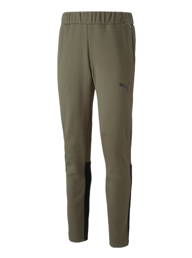 Verryttelyhousut Puma teamCUP Casuals Pants Vihreä | 657988-35