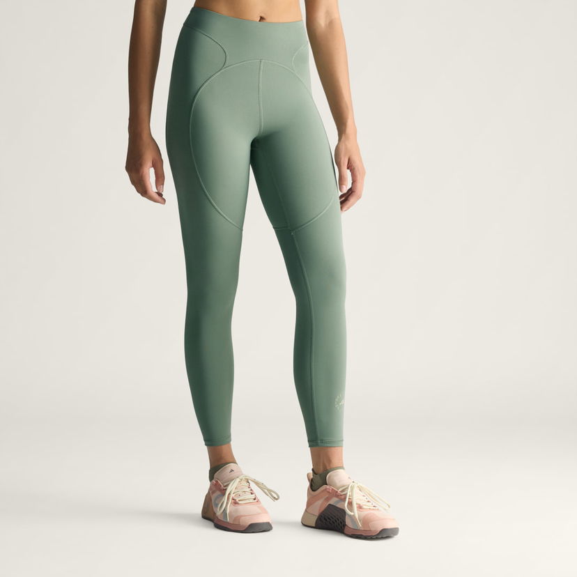 Leggingsit adidas Performance 7/8 Training Leggings By Stella McCartney Vihreä | JW4555