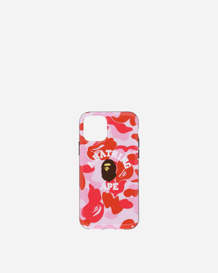 Asusteet BAPE ABC Camo College iPhone 11 Case Vaaleanpunainen | 1F70182239 003