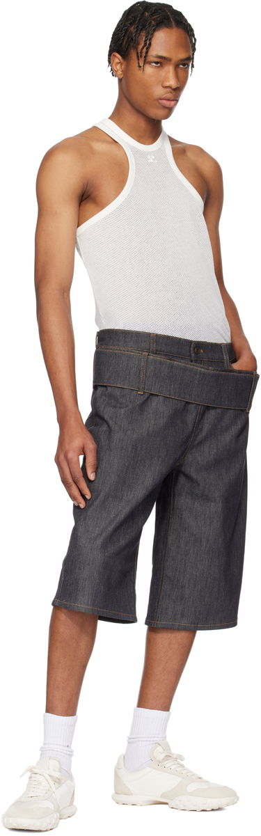 Tankkitoppi Courrèges Courrèges Scuba Mesh Tank Top Valkoinen | 125JDE095JS0069, 4