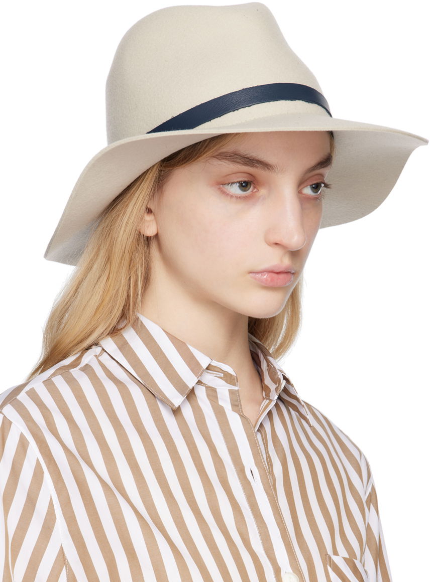 Hattu rag & bone rag & bone Finley Packable Fedora Beige | WJW23S1033SA33, 1