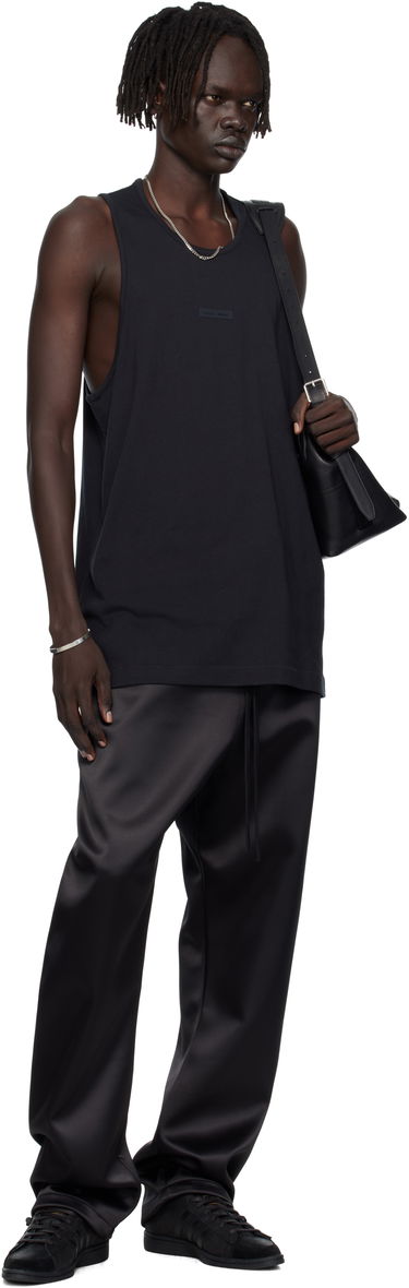 Tankkitoppi Fear of God Fear of God ESSENTIALS Vintage Fit Tank Top Musta | 125SP254230F, 3