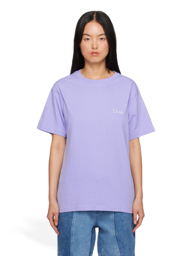 T-paita Dime Classic T-Shirt Violetti | DIME23D2F29IND