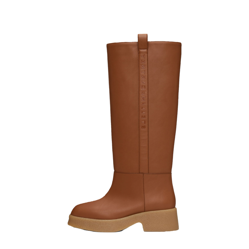 Tennarit ja kengät Stella McCartney Skyla Knee-High Boots Ruskea | 810132AP00M0