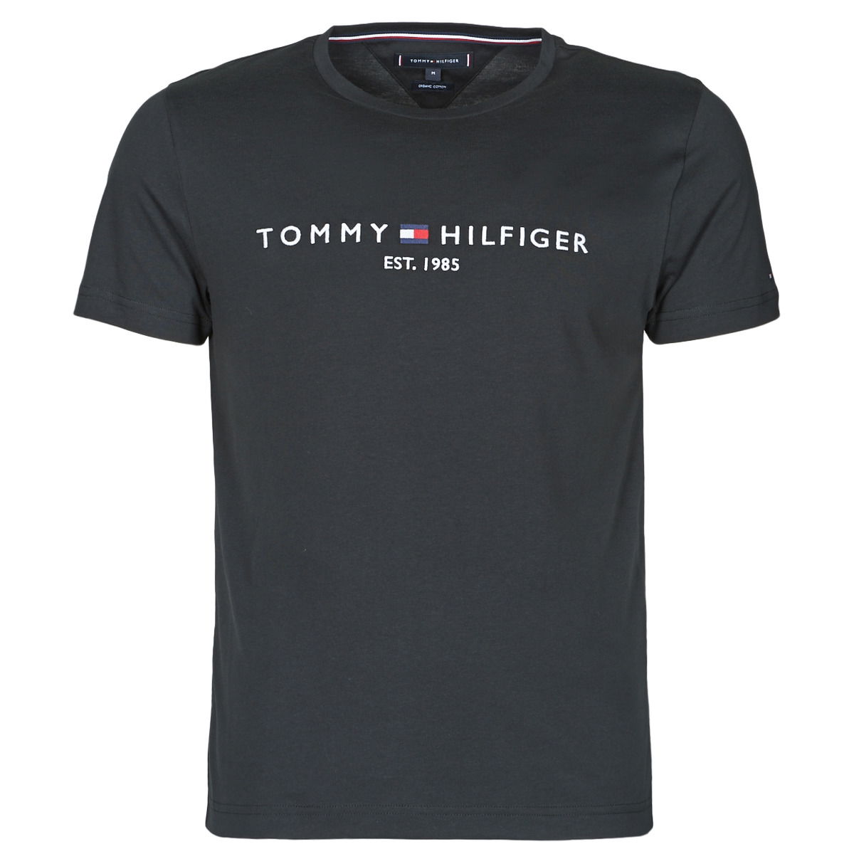 T-paita Tommy Hilfiger CORE TOMMY LOGO TEE Musta | MW0MW11465-BAS-NOS, 0