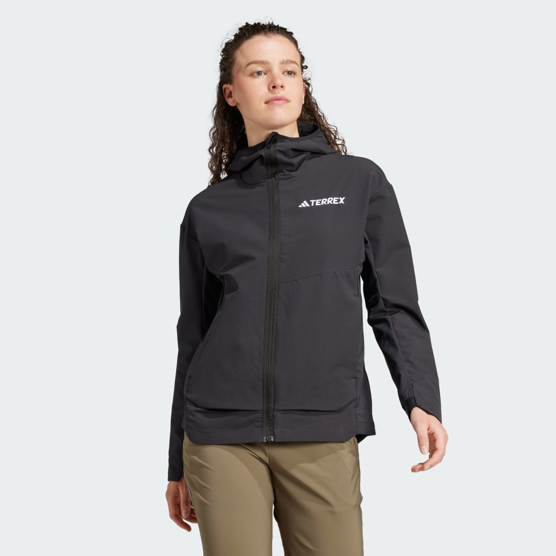 Takki adidas Performance Terrex Multi Softshell Musta | IX1487, 0