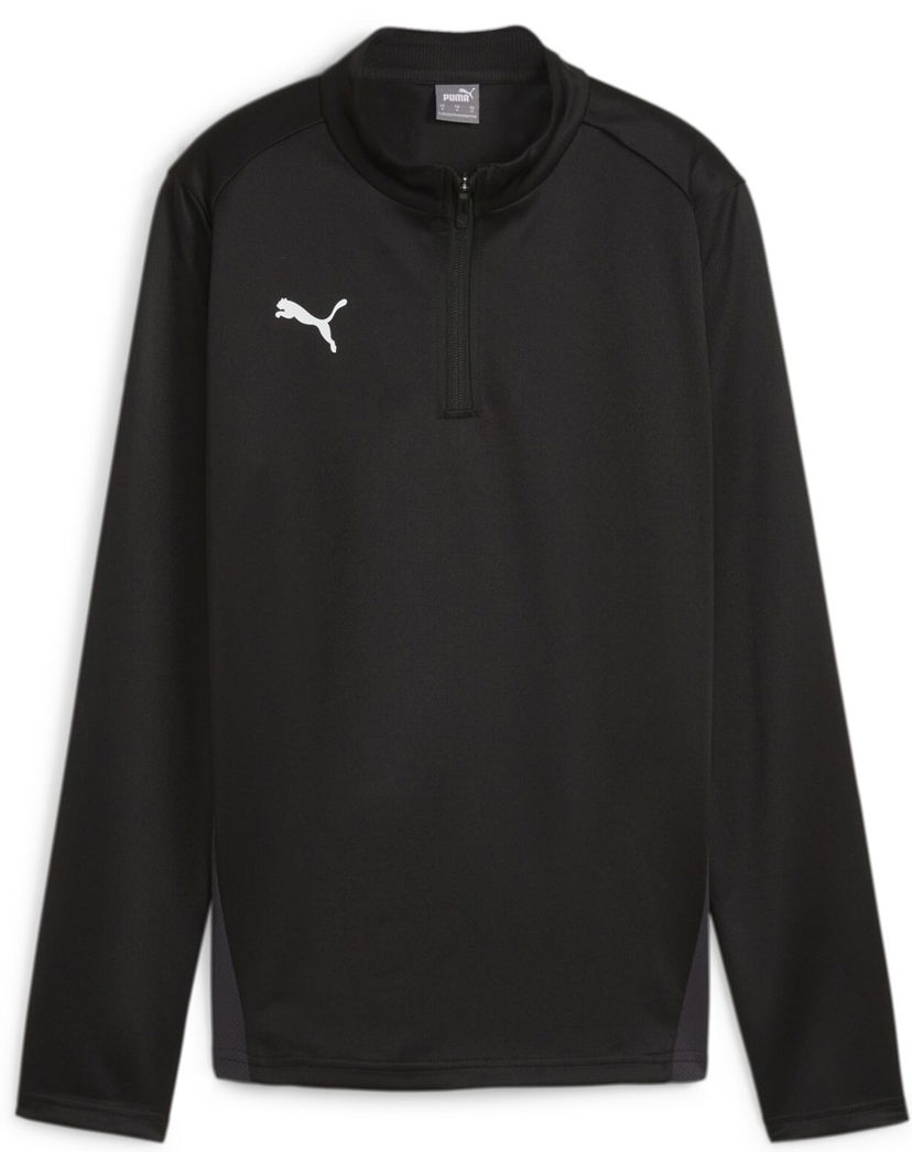 T-paita Puma teamGOAL Training 1/4 Zip Top Wmn Musta | 658631-03