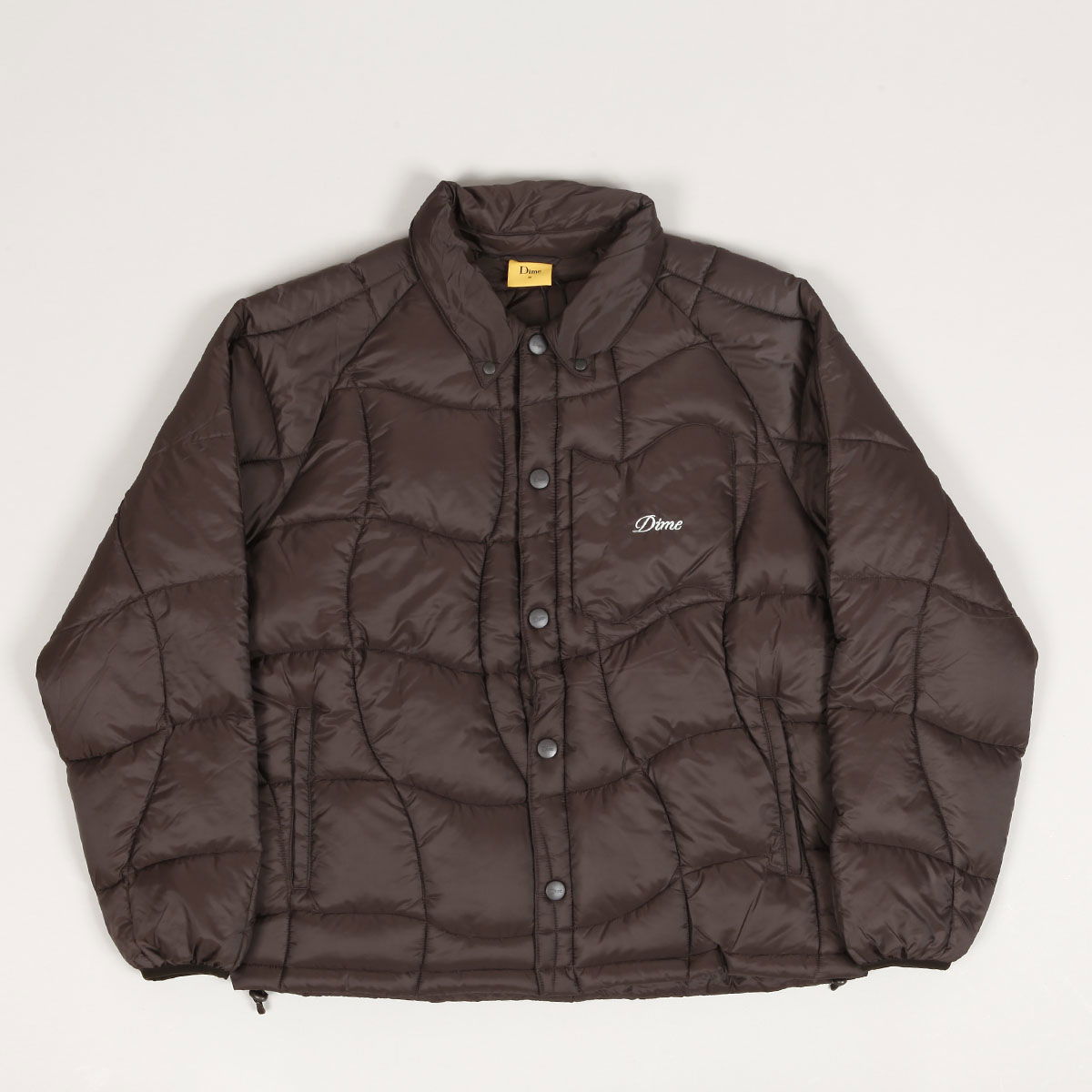 Puffer takki Dime Midweight Wave Espresso Ruskea | DIME23D2F2ESP, 0