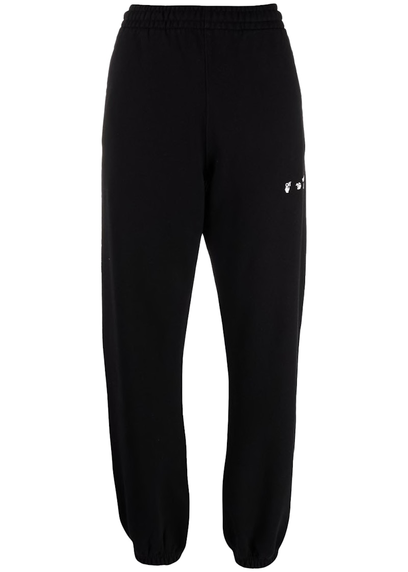 Verryttelyhousut Off-White Drowning Man Logo Sweatpants Black Musta | OWCH006F21JER0011001