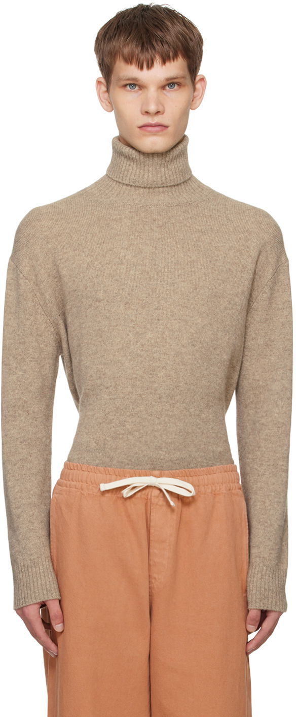 Villapaita A.P.C. Turtleneck Beige | WYAAD-H23135
