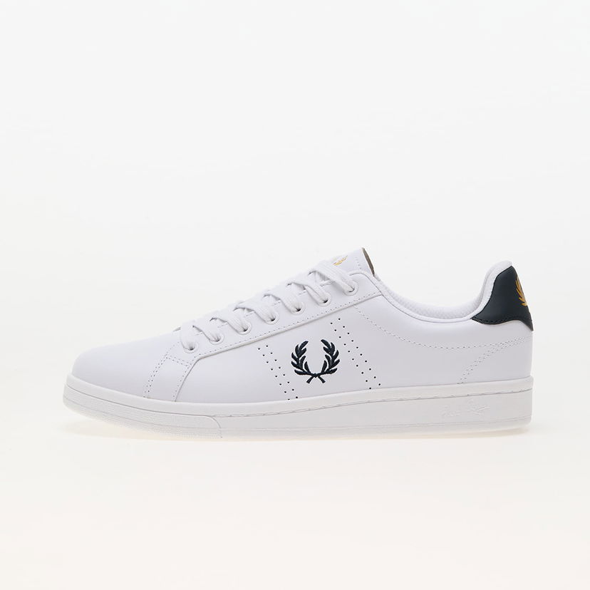 Tennarit ja kengät Fred Perry B721 Leather White Valkoinen | B6312 567