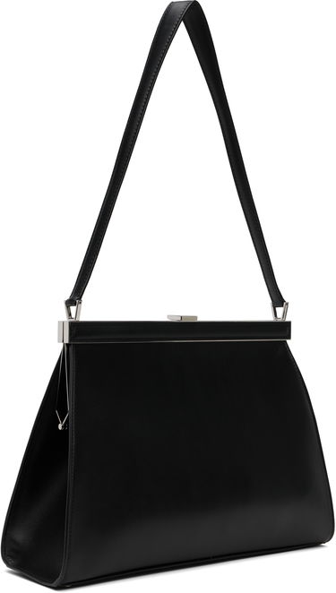 Käsilaukku Max Mara Biancaclasp Leather Frame Bag Musta | 2524516212600, 2