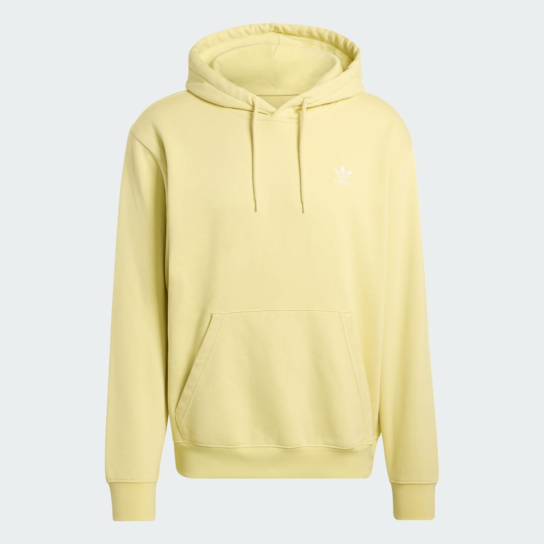 Huppari adidas Performance Loose Fleece Hoodie Keltainen | HY2078, 0